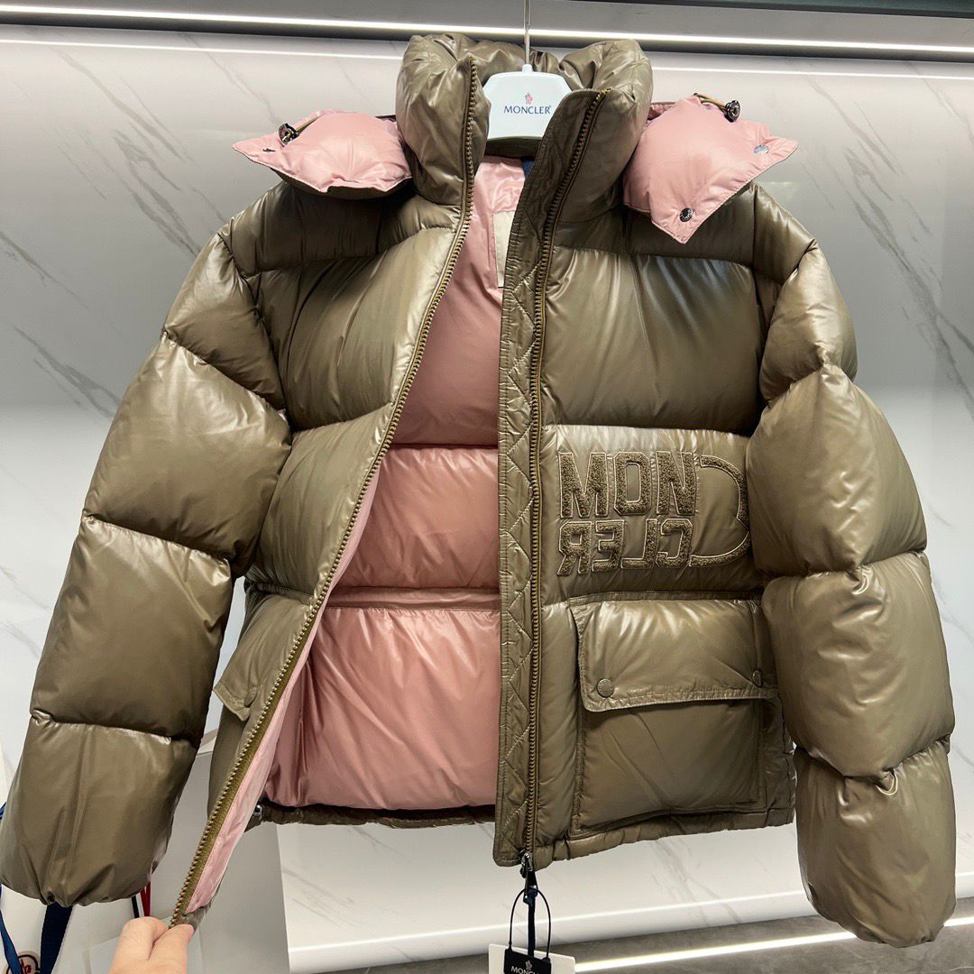 Olive Puffer Jacket